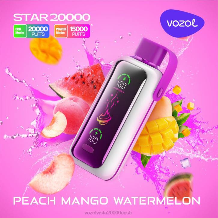 VOZOL STAR 20 000 8B8816 virsiku mango arbuus Vozol Tallinn