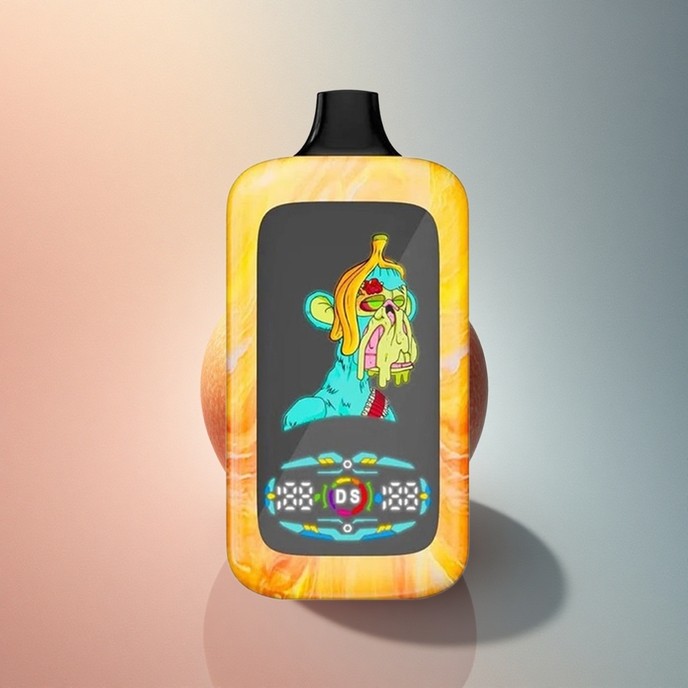 Fumot Digital Monkey 20000/40000 Puffs Kaksikõun Dual Mesh Coil 850mAh Nikotiinivahemik