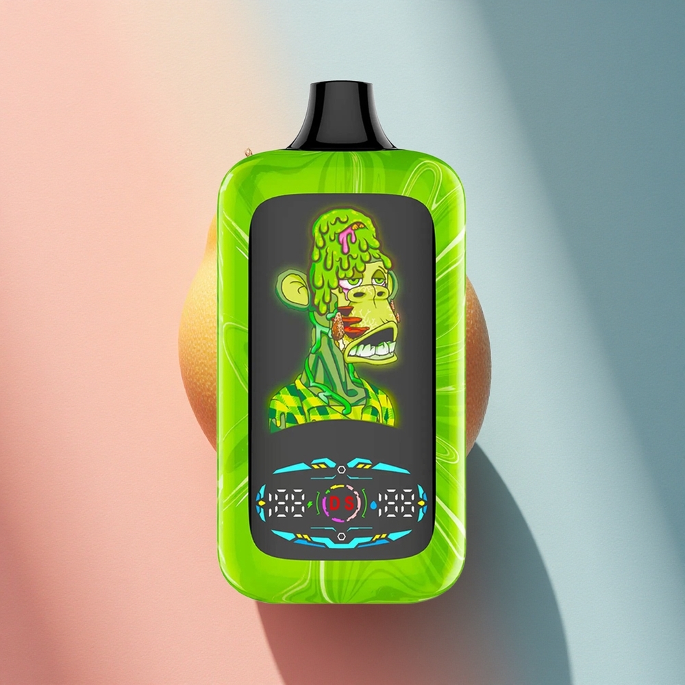 Fumot Digital Monkey 20000/40000 Puffs Troopiline Vikerkaare Plahvatus Kahekordse Mootorirežiimiga ja 850 mAh aku