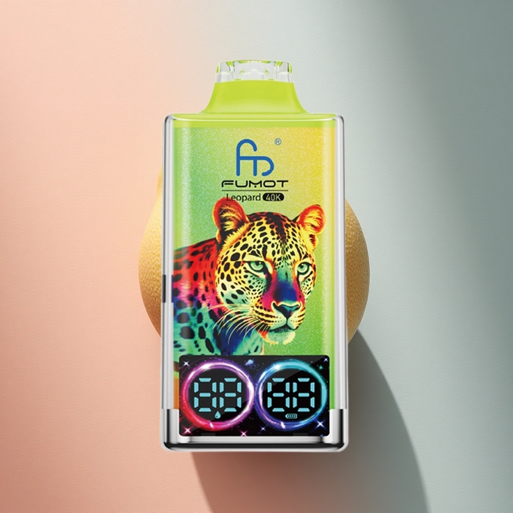Fumot Leopard 40K Puffs Kiivi-Maracuya-Guava 5% Nikotiini 700mAh