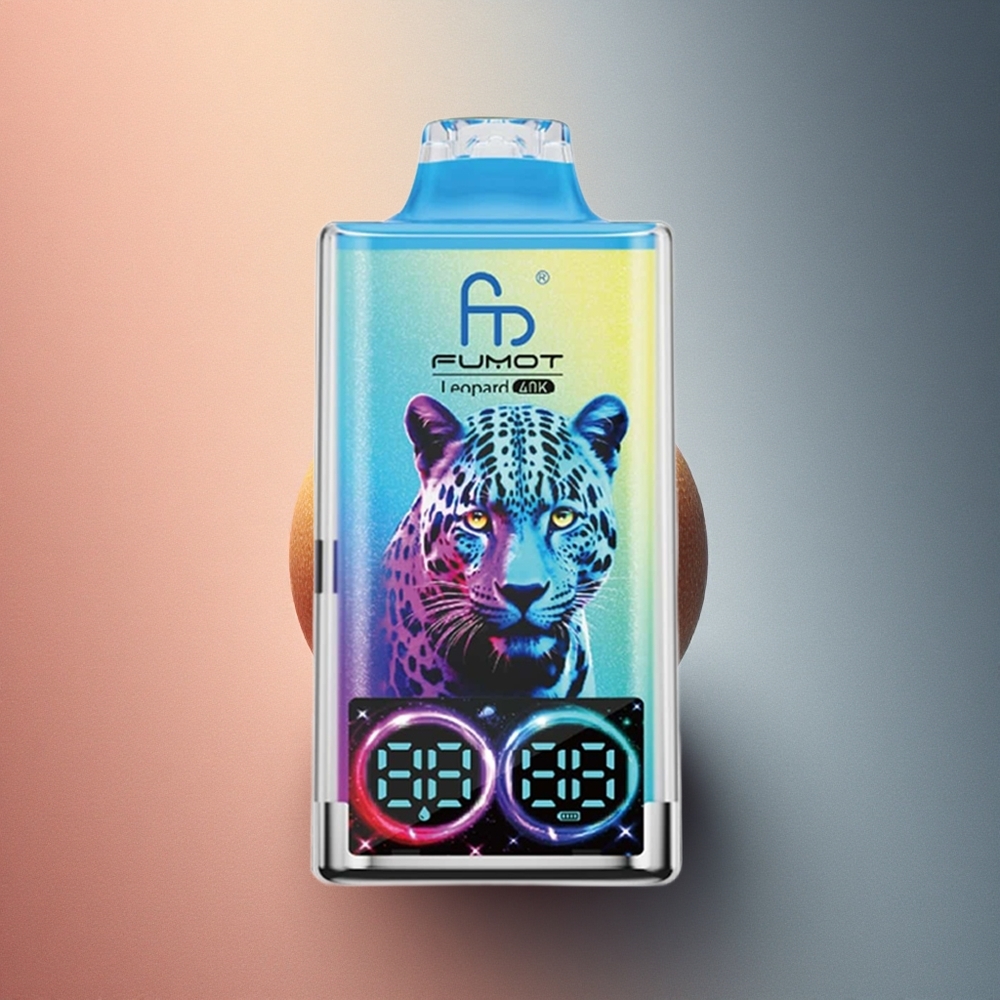 Fumot Leopard 40K Puffs Must Draakon Jää 5% Nikotiiniga 700mAh Akuga
