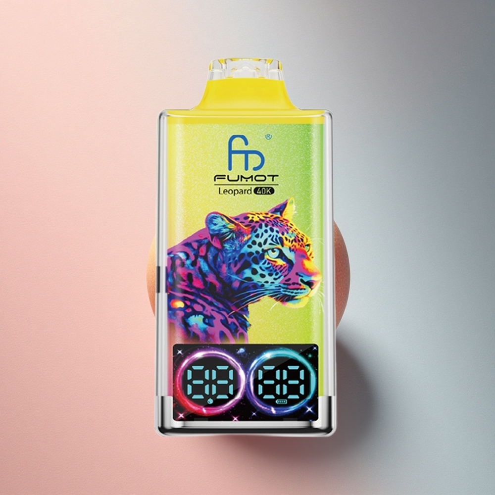 Fumot Leopard 40K Puffs Roosa sidrunimahl 5% nikotiini 700mAh Dual Mesh