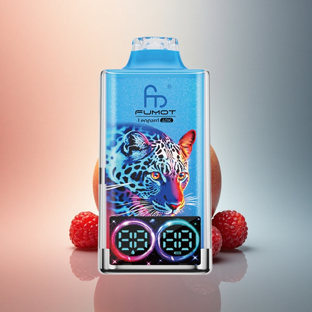 Fumot Leopard 40K Puffs Segamari-mixiga Dual Mesh 700mAh 5% nikotiiniga