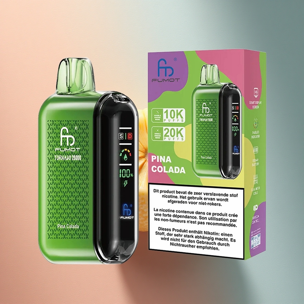 Fumot Tornado 20000 Puffs Ananass-Mesh-mAh850-Kolada