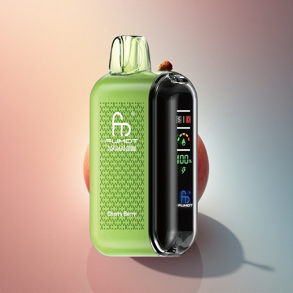 Fumot Tornado 20000 Puffs Kirss-Marja Dual Mesh 850mAh