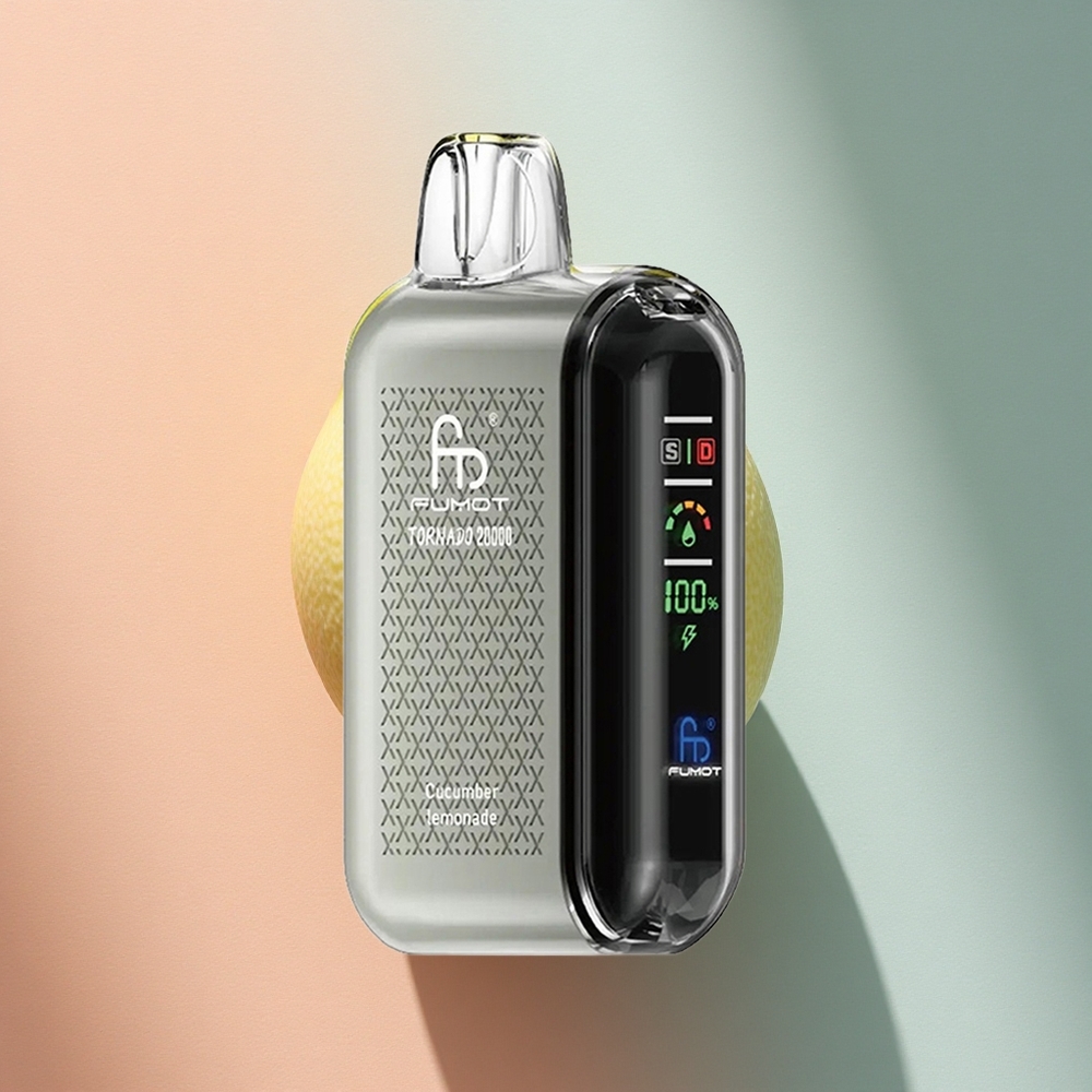 Fumot Tornado 20000 Puffs Kurgi Limonaad 850mAh Kahekordse Võrgumähisega