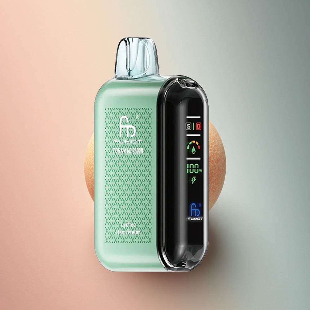 Fumot Tornado 20000 Puffs Litsi-Hami Melon Dual Mesh Coil 850mAh