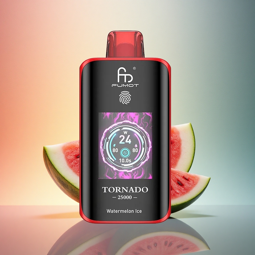 Fumot Tornado 25000 Puffs Arbuusi Jää 700mAh 20ml Nikotiin