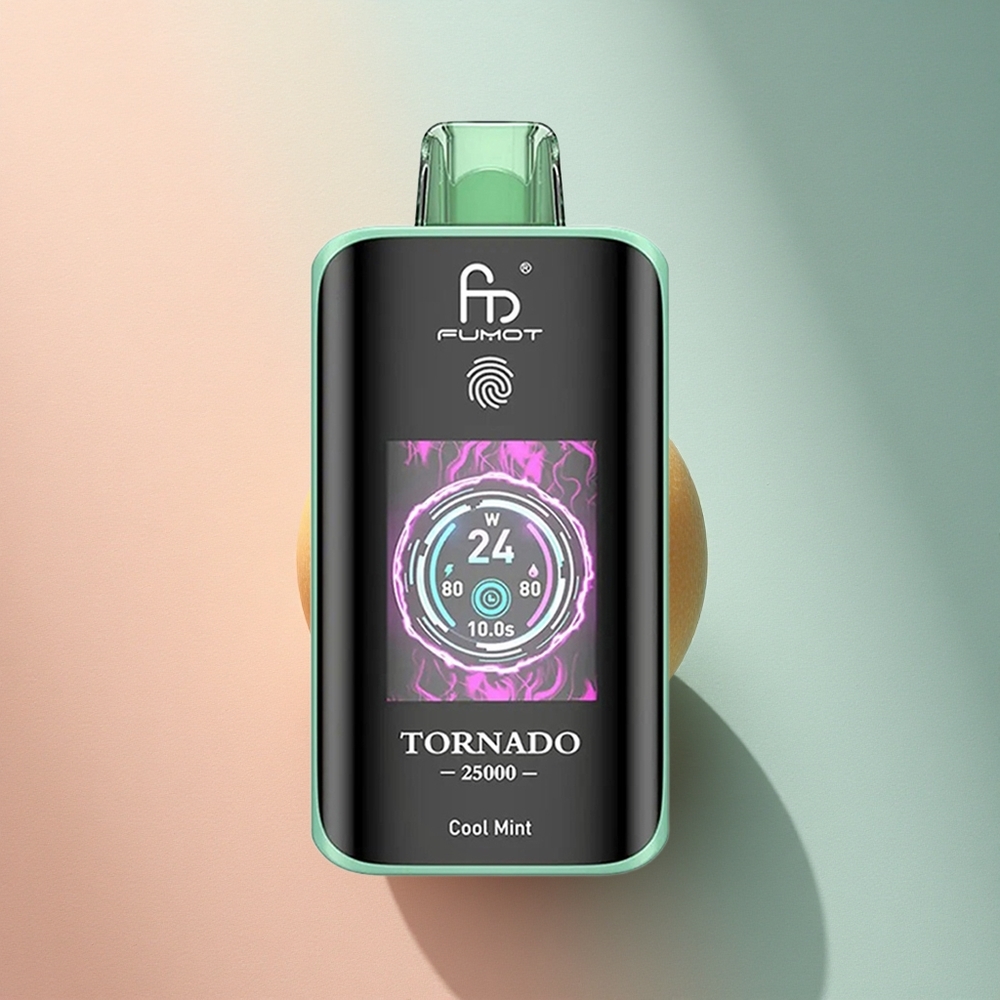 Fumot Tornado 25000 Puffs Jahe Mint 700mAh 20ml Nikotiin