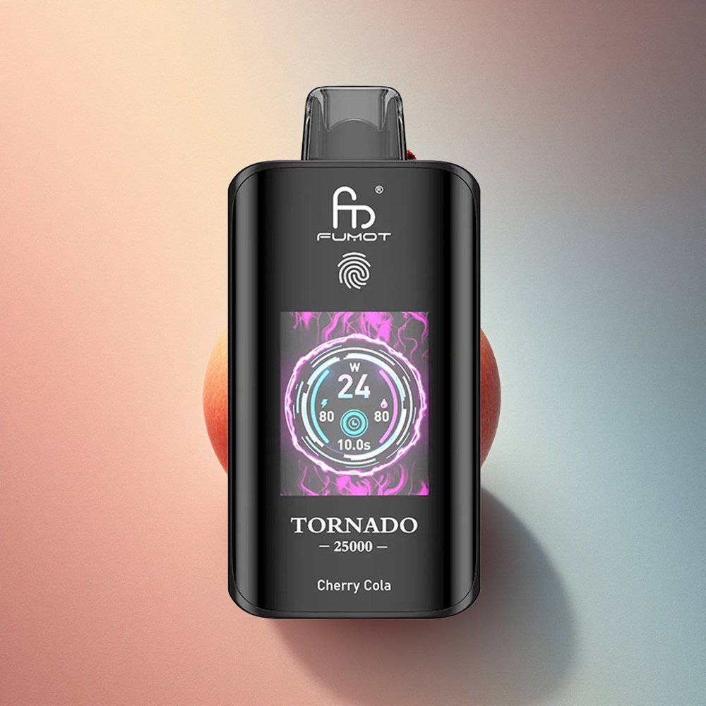 Fumot Tornado 25000 Puffs Kirsi-koola 700mAh 20ml Nikotiin
