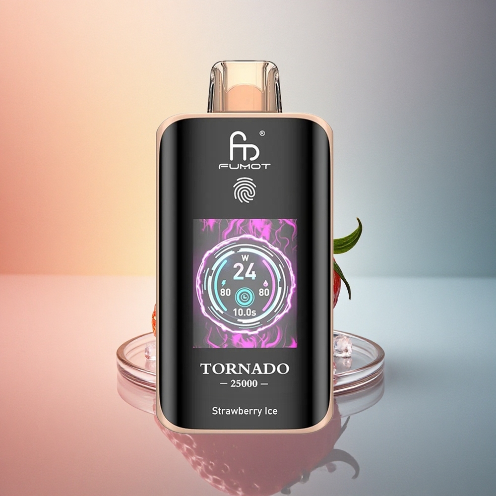 Fumot Tornado 25000 Puffs Maasikajäätis 700mAh 20ml 5% nikotiini