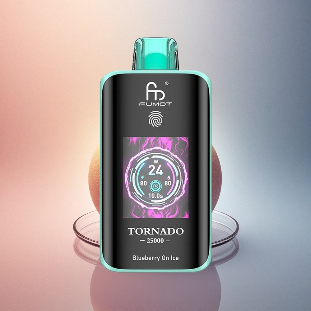 Fumot Tornado 25000 Puffs Mustikas Jäädel 700mAh 20ml Nikotiin
