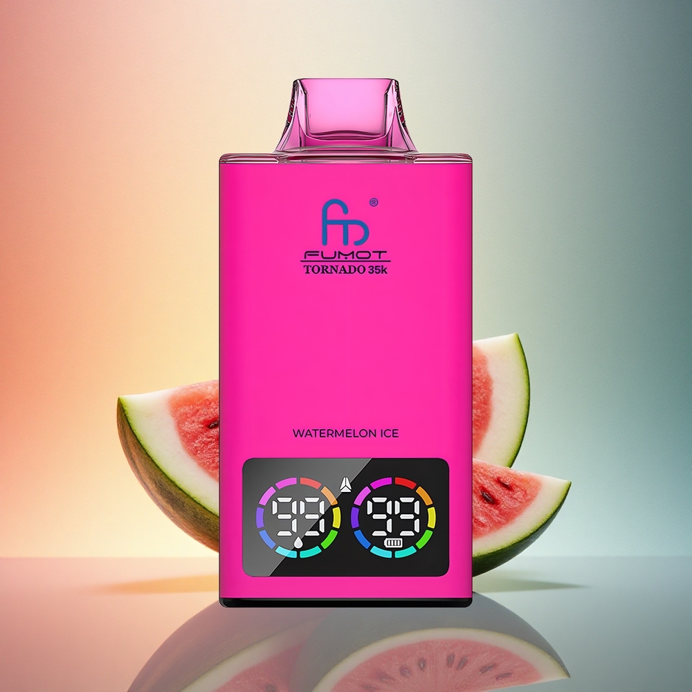 Fumot Tornado 35000 Puffs Arbuusijää Dual Mesh 15ml 700mAh