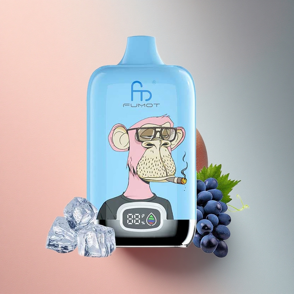 Fumot Tornado Digital Box 12000 Puffs Roosa Sidrunivesi 550mAh Mesh