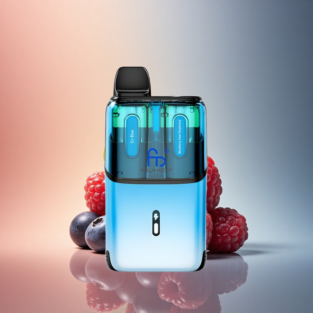 Fumot Ultra T32000 Puffs Dr Sinine - Mustikas-Hapukarva-mari 800mAh 24ml 20mg nikotiini