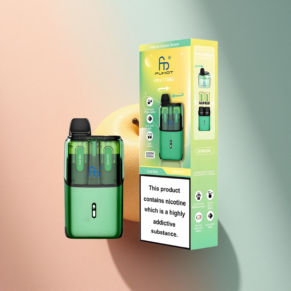 Fumot Ultra T32000 Puffs Jahe piparmünt - Sipelgapiimeline 800mAh