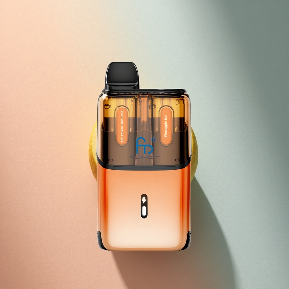 Fumot Ultra T32000 Puffs Kiivi-Maracujõa-Guava-Ananass Jää 800mAh 24ml 20mg nikotiini