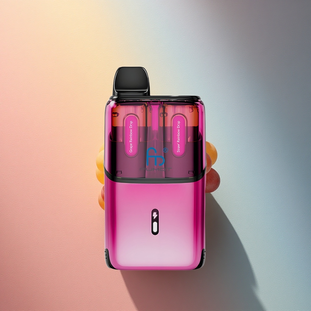 Fumot Ultra T32000 Puffs Maasika Vikerkaare Tilgad – 800mAh kiirlaadimine