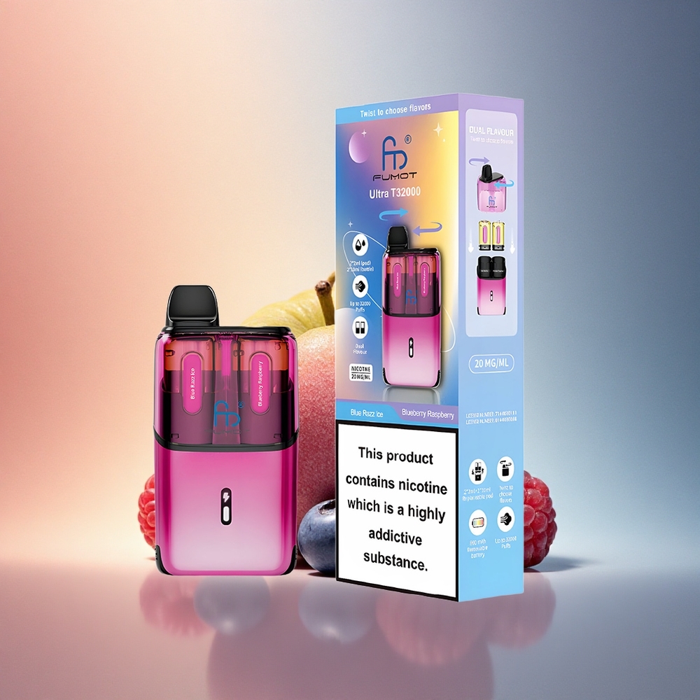 Fumot Ultra T32000 Puffs Sinine Vaarikamustikas Jää 20mg nikotiini 800mAh