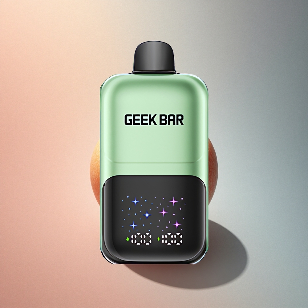 GEEK BAR 2GO 20ml 50000 Puffs Kaks Õuna A&B Ekraaniga Laaditav Nikotiiniga 20ml