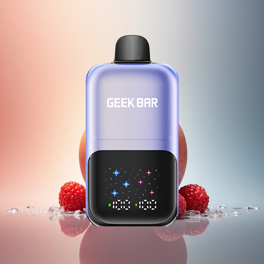 GEEK BAR 2GO 20ml 50000 Puffs Segaviljasmahlaga jäätee koos 5% nikotiini ja laaditava aku