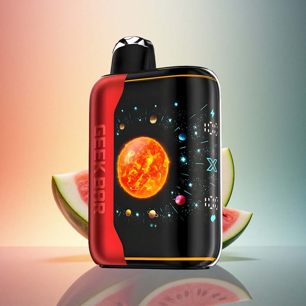 GEEK BAR Platinum Edition 25000 Puffs Arbuusi Jää Dual Mesh 2% nikotiini