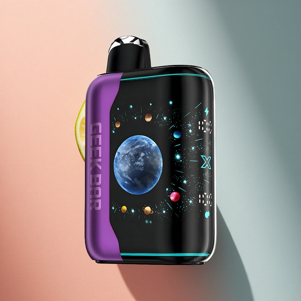 GEEK BAR Platinum Edition 25000 Puffs Marja-Kirss-Laimi 2% nikotiini, 20mL, kahekordne võrk