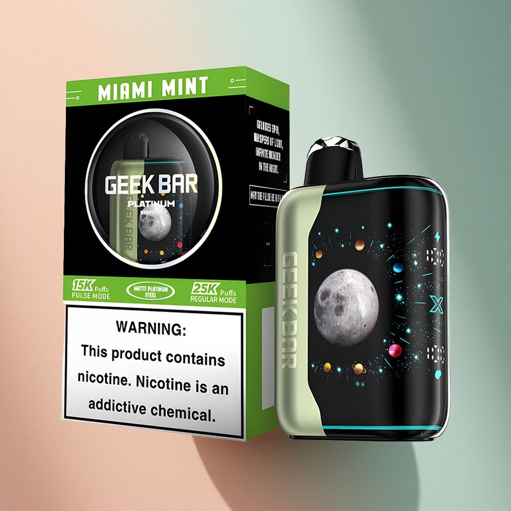GEEK BAR Platinum Edition 25000 Puffs Tallinna Lehe 20mL 2% nikotiini