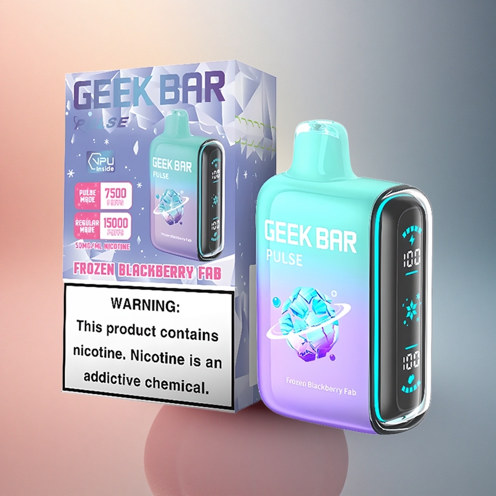 GEEK BAR Pulse 15000 Puffs Külmutatud Väljaanne 16ML Nikotiiniga 650mAh