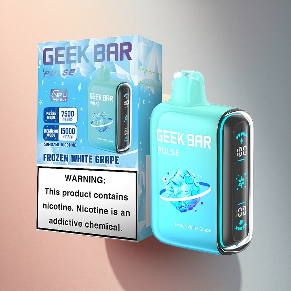 GEEK BAR Pulse 15000 Puffs Külmutatud Väljaanne 16ML Nikotiiniga 650mAh