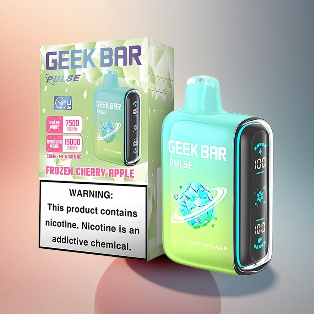 GEEK BAR Pulse 15000 Puffs Külmutatud Väljaanne 16ML Nikotiiniga 650mAh