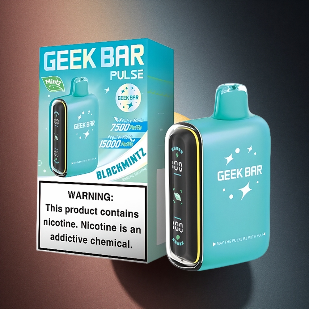 GEEK BAR Pulse 15000 Puffs Mündi Väljaanne 5% nikotiini 650 mAh