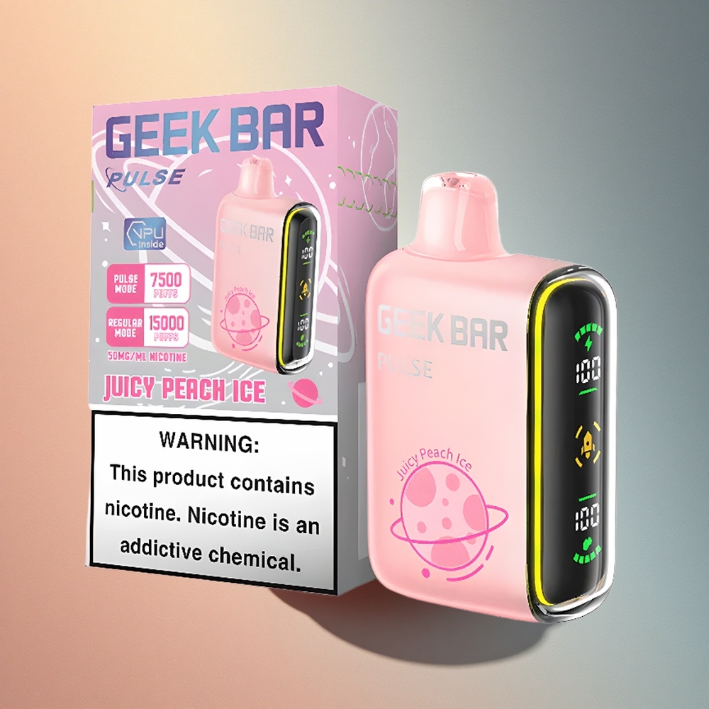 GEEK BAR Pulse 15000 Puffs Planedi Versioon 16ML Nikotiiniga 650mAh