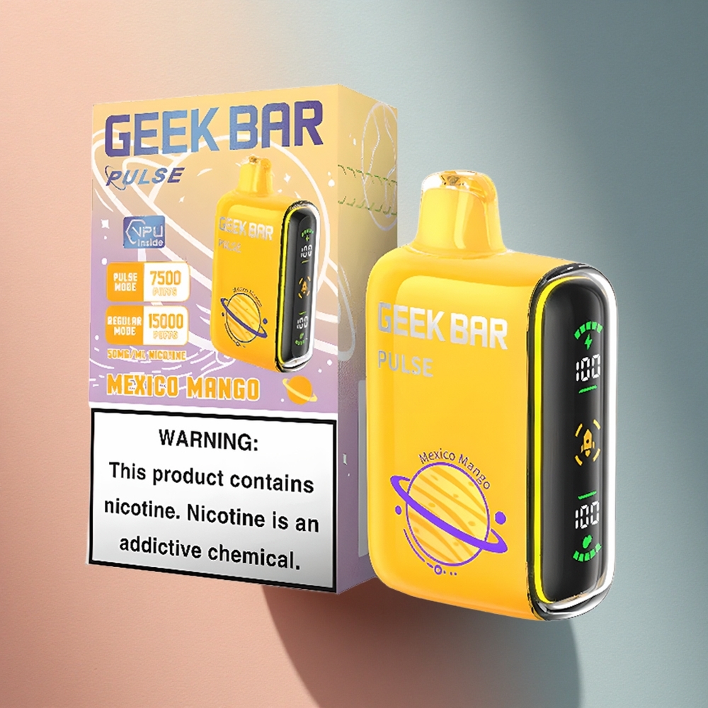 GEEK BAR Pulse 15000 Puffs Planedi Versioon 16ML Nikotiiniga 650mAh