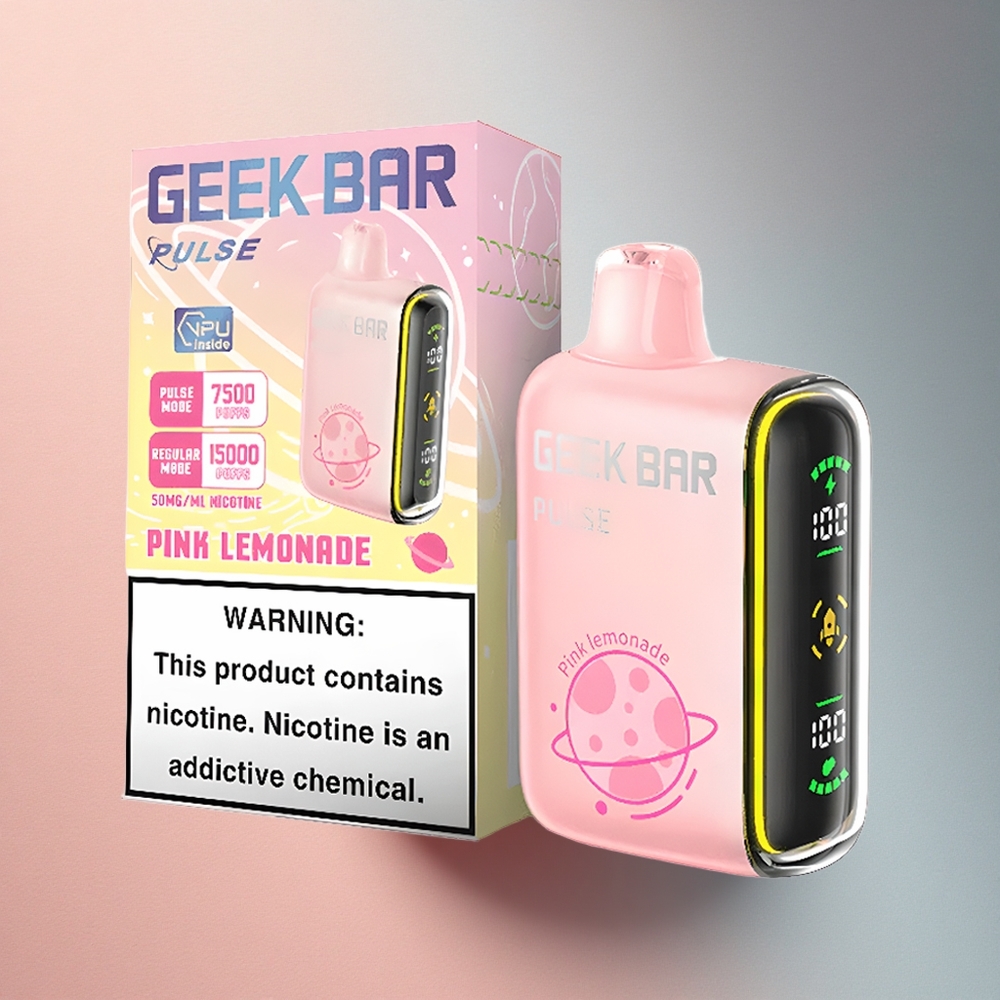 GEEK BAR Pulse 15000 Puffs Planedi Versioon 16ML Nikotiiniga 650mAh