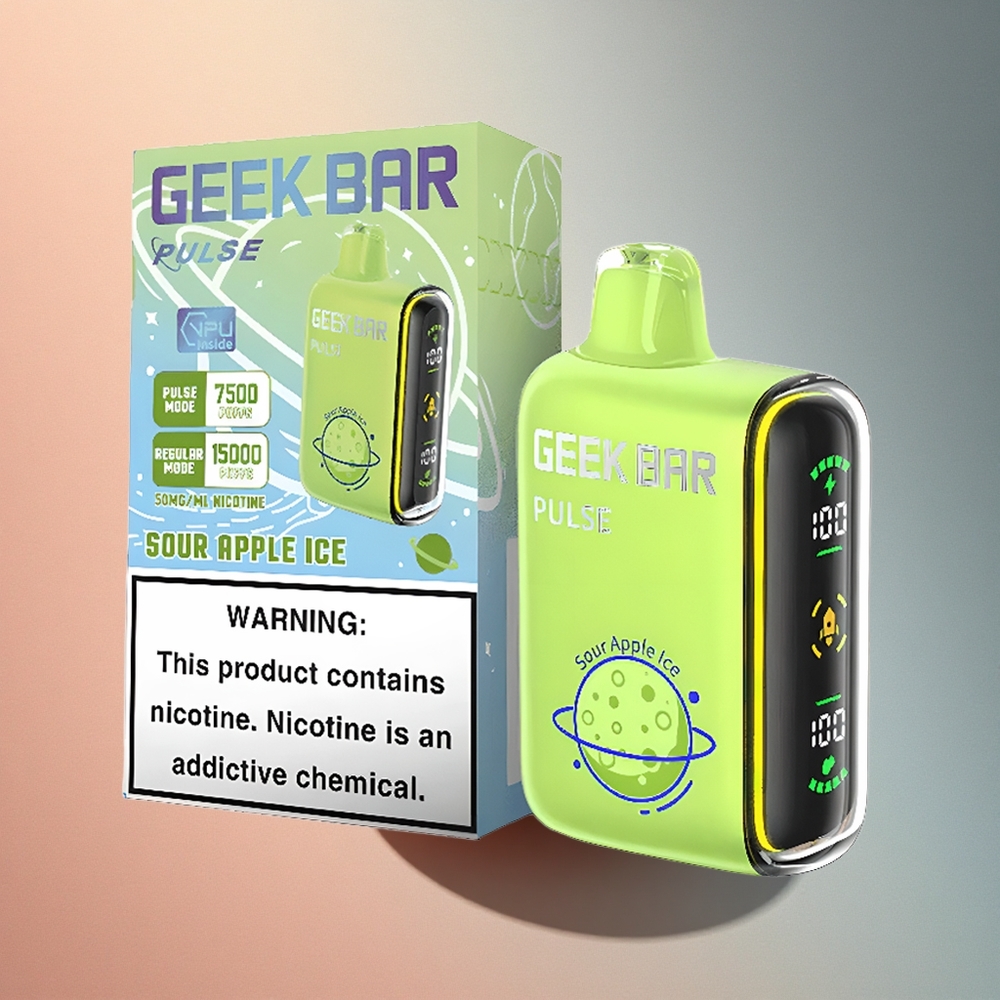 GEEK BAR Pulse 15000 Puffs Planedi Versioon 16ML Nikotiiniga 650mAh