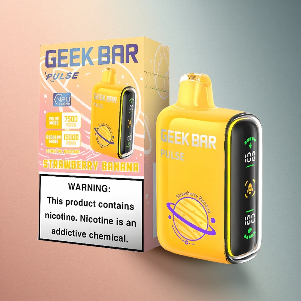 GEEK BAR Pulse 15000 Puffs Planedi Versioon 16ML Nikotiiniga 650mAh