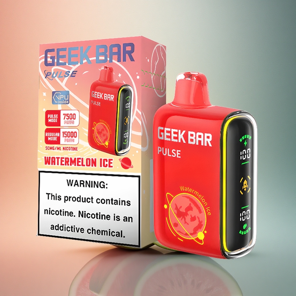 GEEK BAR Pulse 15000 Puffs Planedi Versioon 16ML Nikotiiniga 650mAh