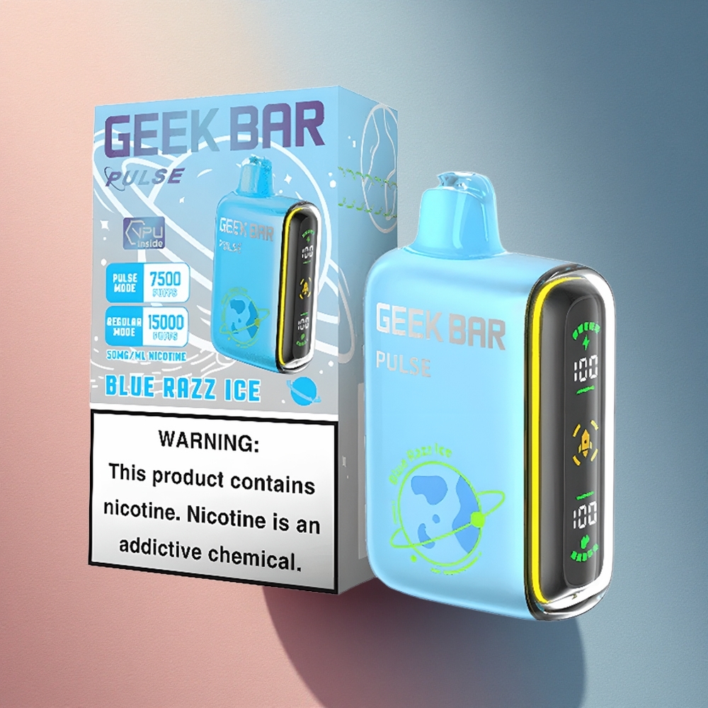 GEEK BAR Pulse 15000 Puffs Planedi Versioon 16ML Nikotiiniga 650mAh