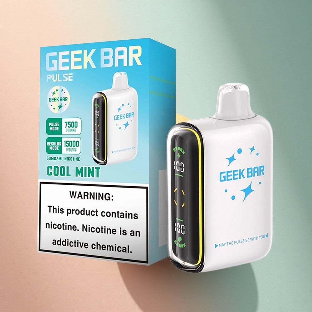 GEEK BAR Pulse 15000 Puffs Planedi Versioon 16ML Nikotiiniga 650mAh