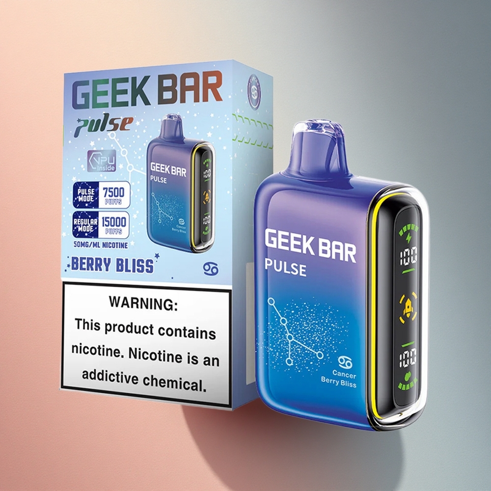 GEEK BAR Pulse 15000 Puffs Sodiaagiväljaanne 16ML Nikotiiniga 650mAh