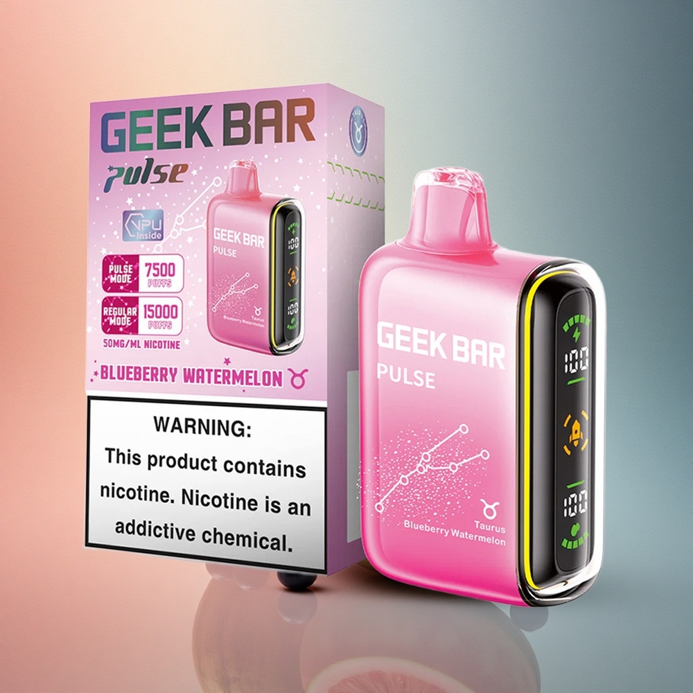 GEEK BAR Pulse 15000 Puffs Sodiaagiväljaanne 16ML Nikotiiniga 650mAh