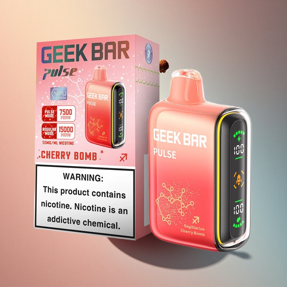 GEEK BAR Pulse 15000 Puffs Sodiaagiväljaanne 16ML Nikotiiniga 650mAh