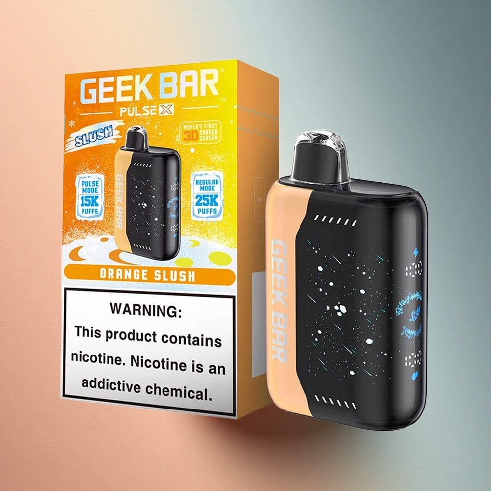 GEEK BAR Pulse X 25000 Puffs Slush Edition 18mL Nikotiiniga 3D Ekraaniga
