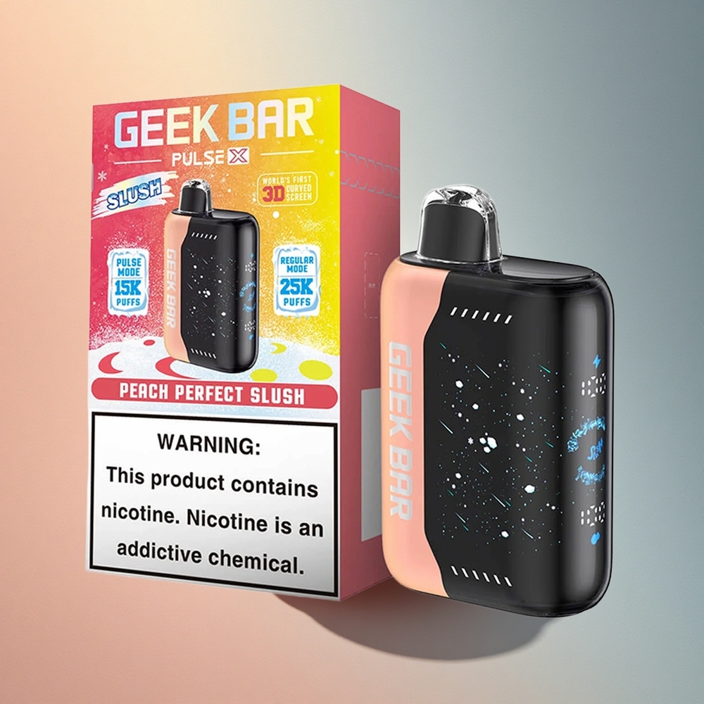 GEEK BAR Pulse X 25000 Puffs Slush Edition 18mL Nikotiiniga 3D Ekraaniga