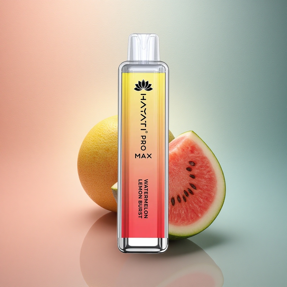 Hayati Pro Max 4000 Puffs Arbuusi Sidruni Plahvatus 5% Nikotiini 1400mAh