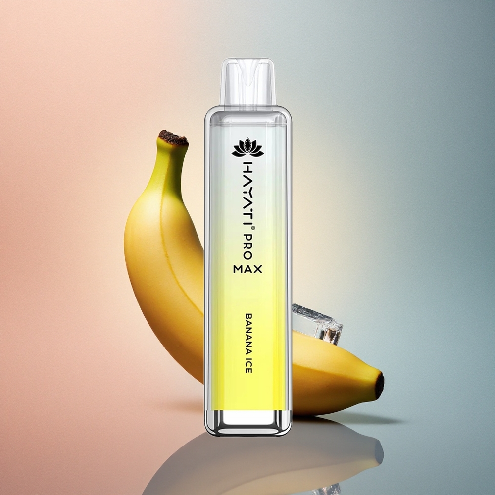 Hayati Pro Max 4000 Puffs Banaanijää 2ml 1400mAh