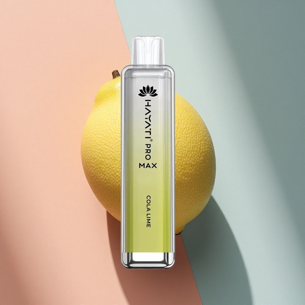 Hayati Pro Max 4000 Puffs Cola Lime Dual Coil 1400mAh