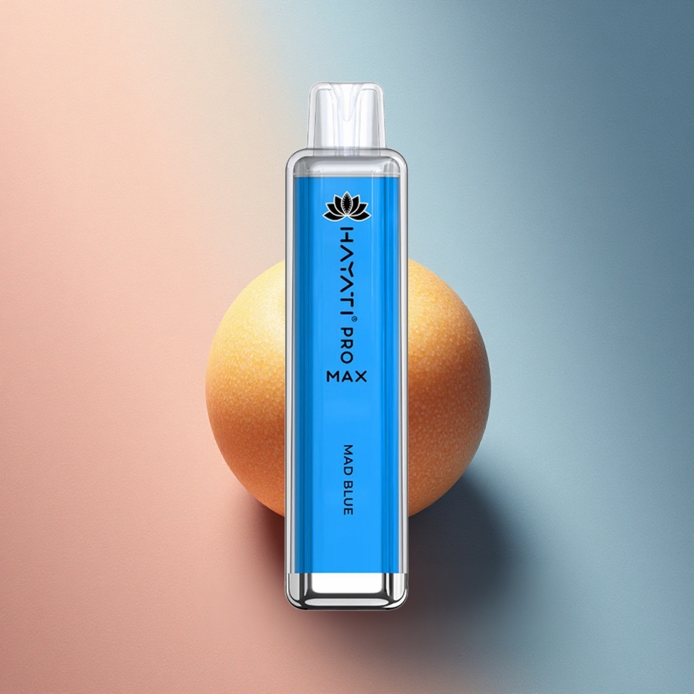 Hayati Pro Max 4000 Puffs Hull Sinine Dual 1.1 Ohm Mesh Nikotiiniga 1400mAh Akuga