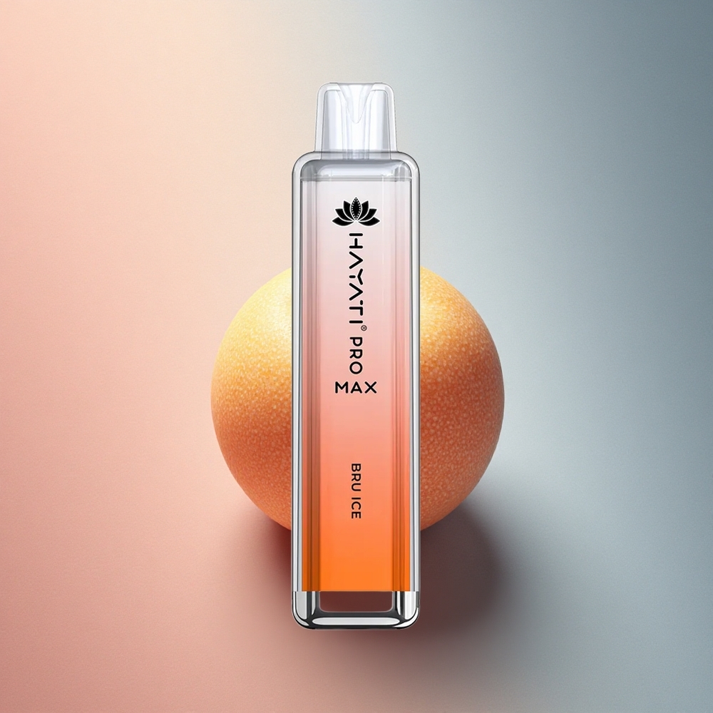 Hayati Pro Max 4000 Puffs Jää Kõva 5% nikotiini 1400mAh